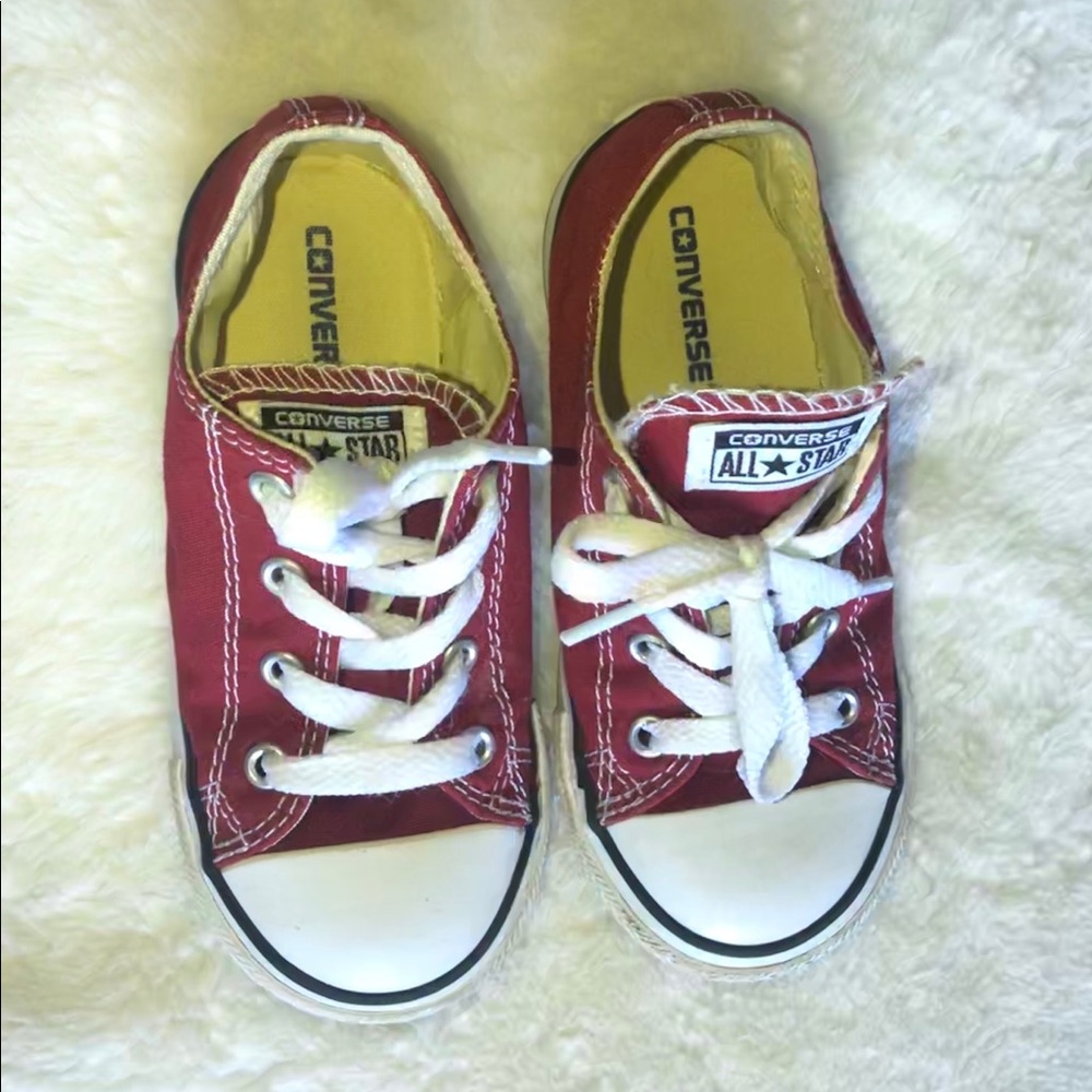 Converse Red toddler sz 9